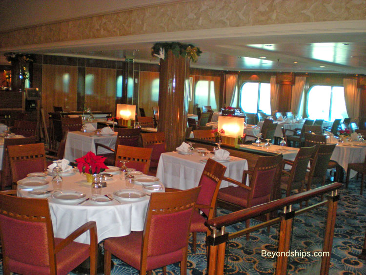 Queen Mary 2 Photo Tour 7, Queen Mary 2 Britannia Dining Room