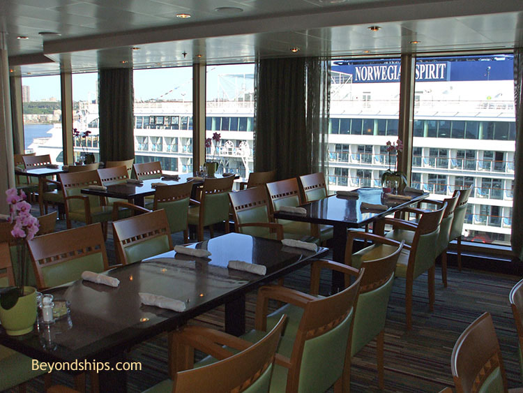 Cruise ship Noordam dining