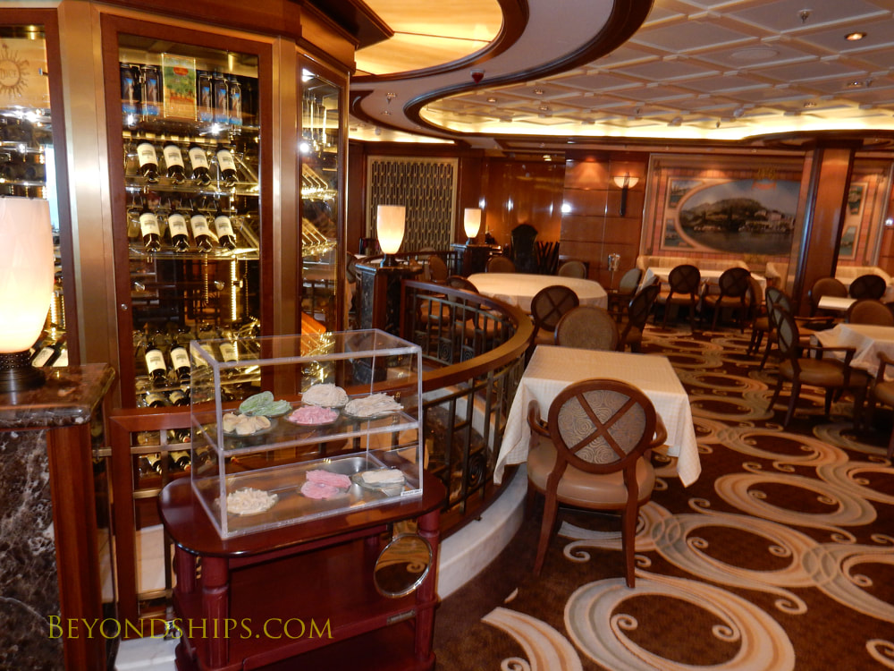 Cruise ship Regal Princess main dining rooms