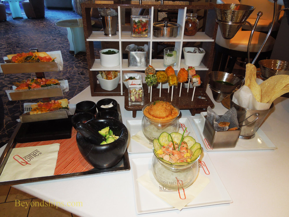 Cruise ship Celebrity Reflection specialty restaurants