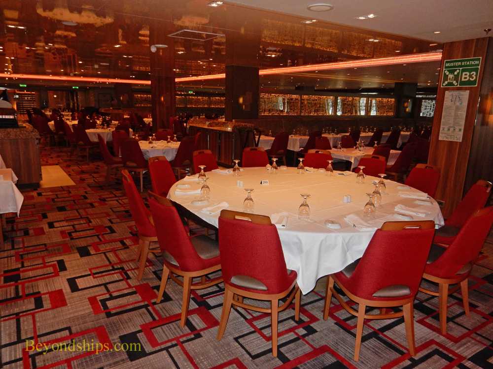 Carnival Horizon cruise ship, main dining rooms
