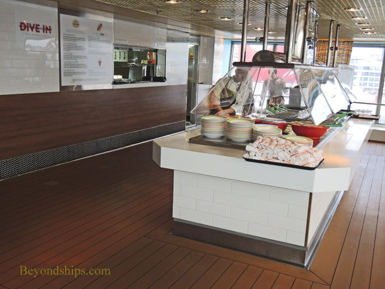 Cruise ship Veendam, dining venues
