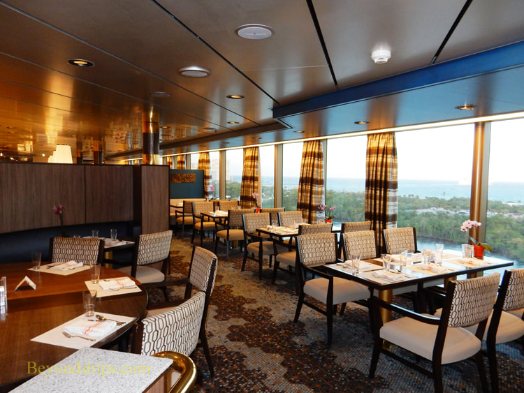 Cruise ship Oosterdam dining