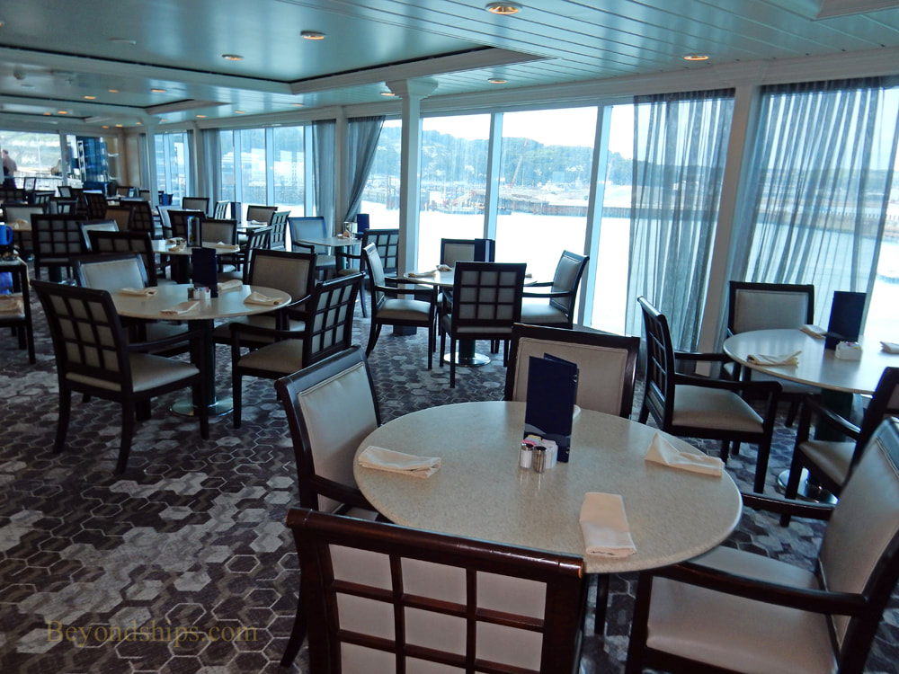 Pacific Princess cruise ship dining