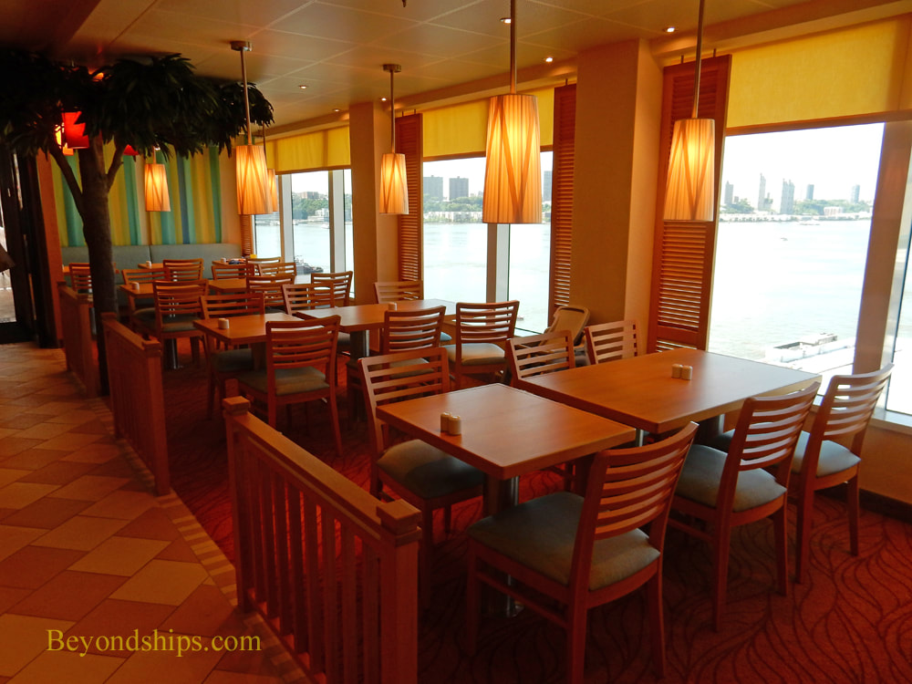Cruise ship Carnival Horizon, casual dining