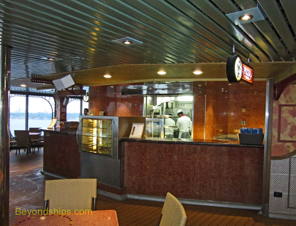 Carnival Vista, cruise ship, pizzeria