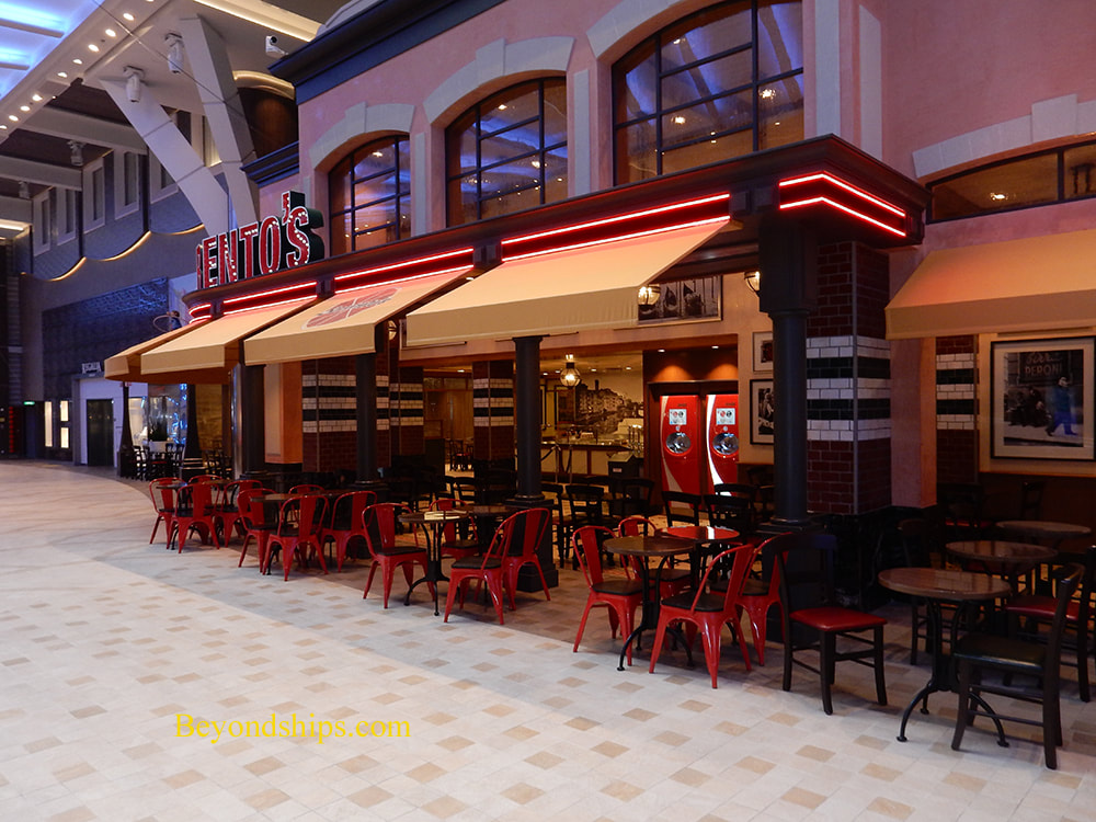 Symphony of the Seas casual dining venues