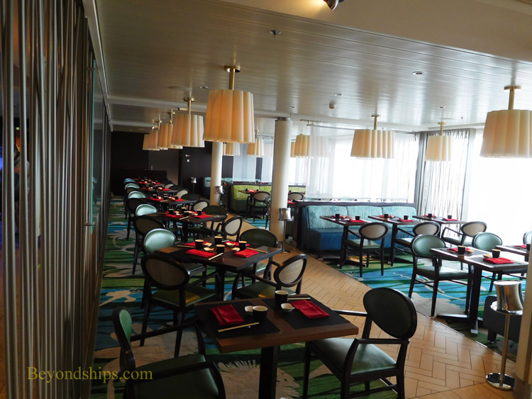 Picture Cruise ship Celebrity Reflection sushi restaurant