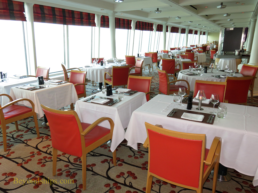 Cruise ship Oriana specialty restaurant Beach House