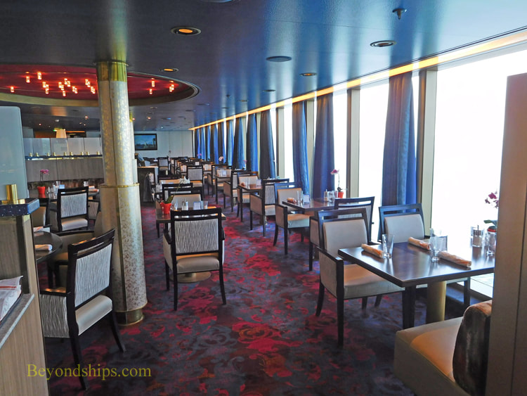 Cruise ship Oosterdam dining