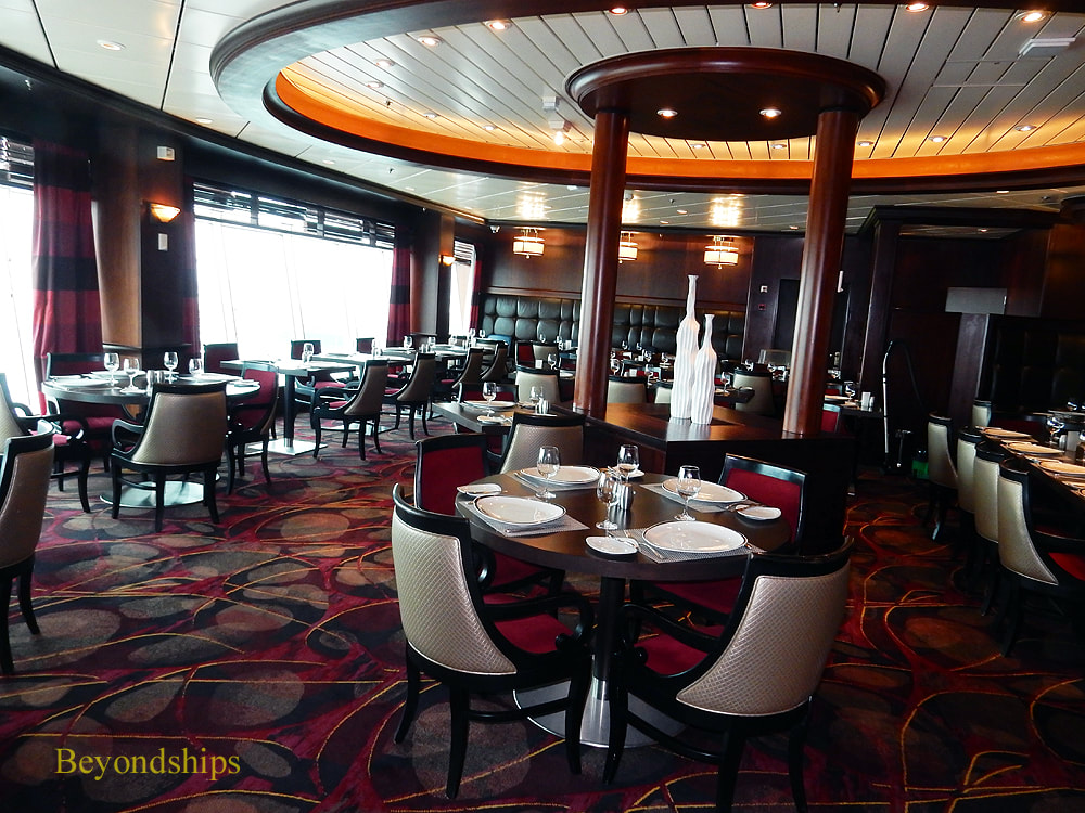Independence of the Seas cruise ship, chops grille