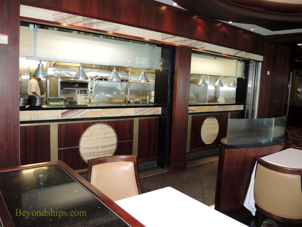 Freedom of the Seas cruise ship, chops grille