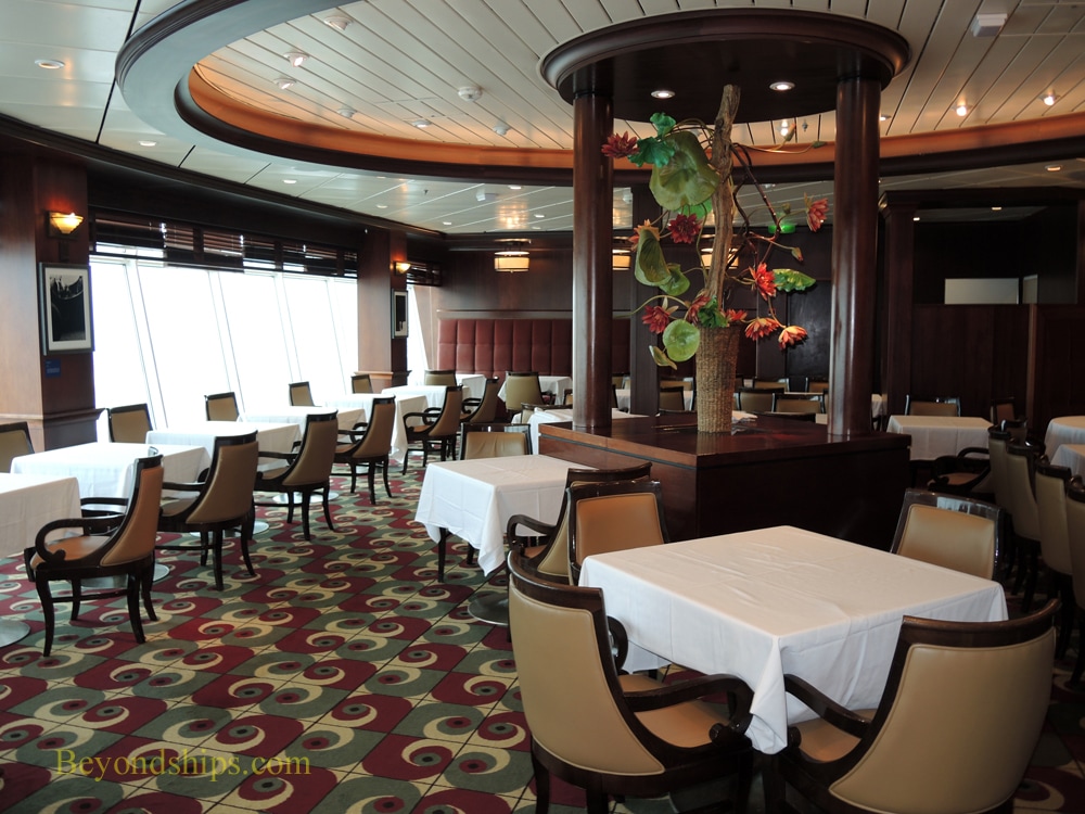 Freedom of the Seas cruise ship, chops grille