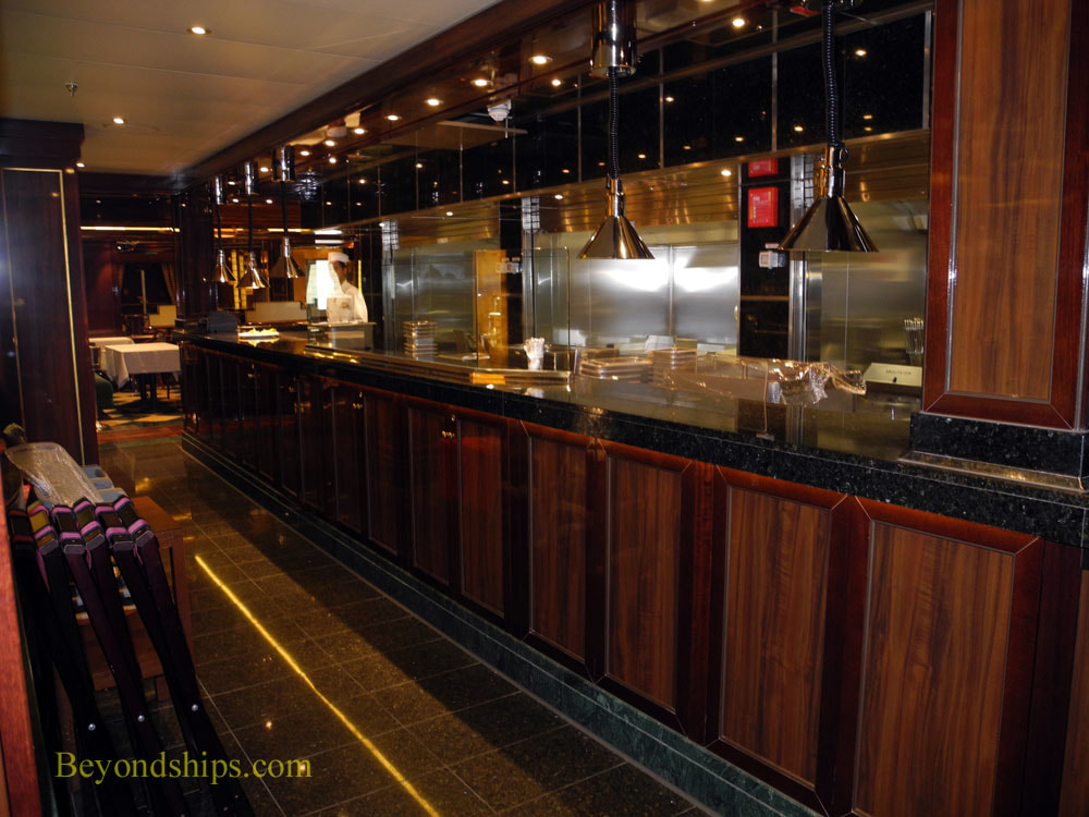 Cruise ship Regal Princess specialty restaurants