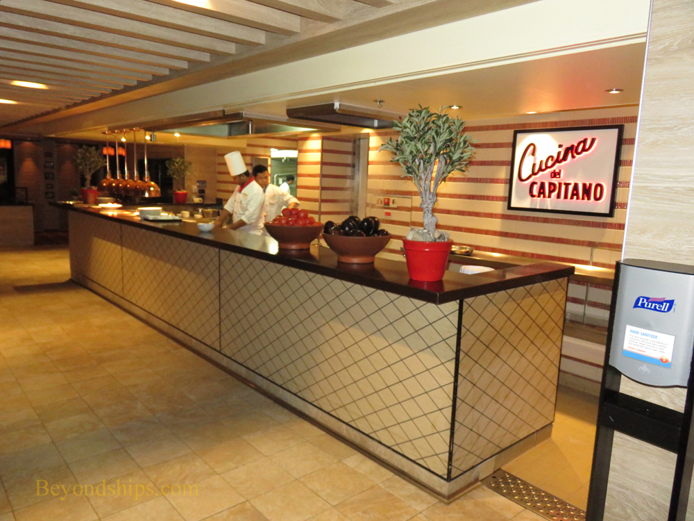 Cucina di Capitano, Carnival Sunshine, cruise ship