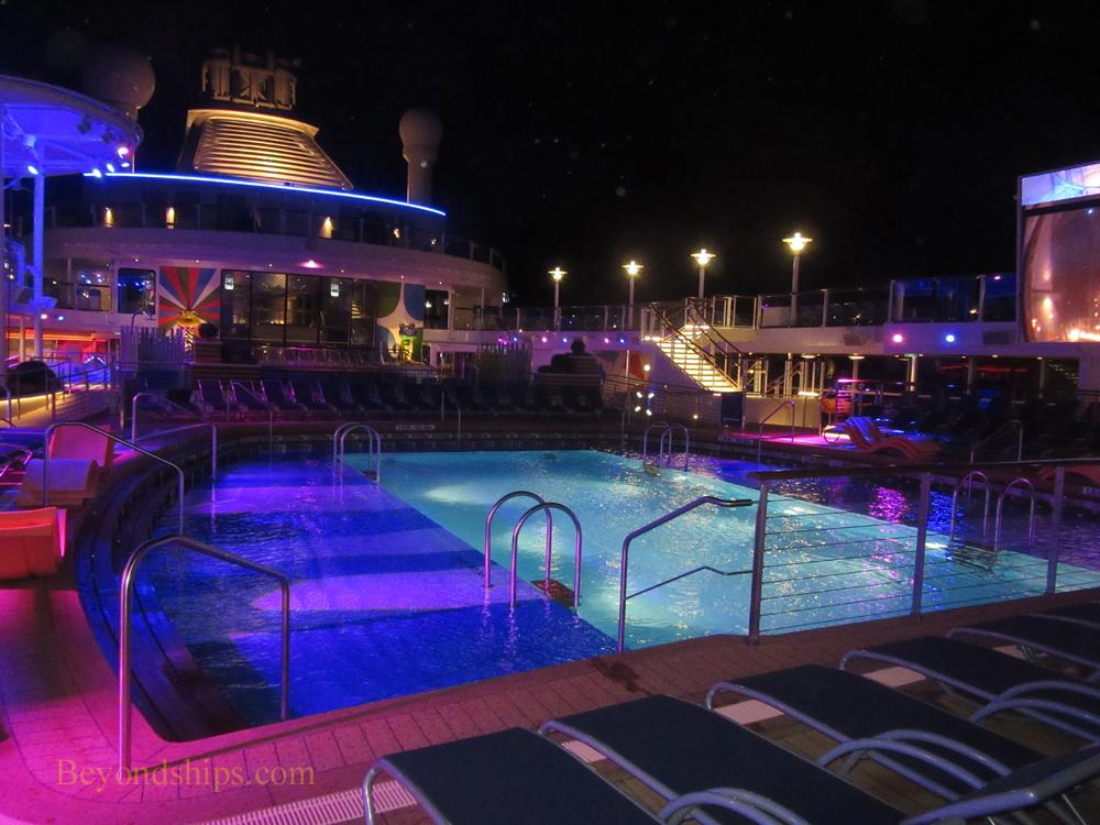 Anthem of the Seas, Outdoor Pool area