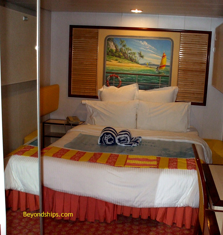 A cabin on cruise ship Norwegian Spirit