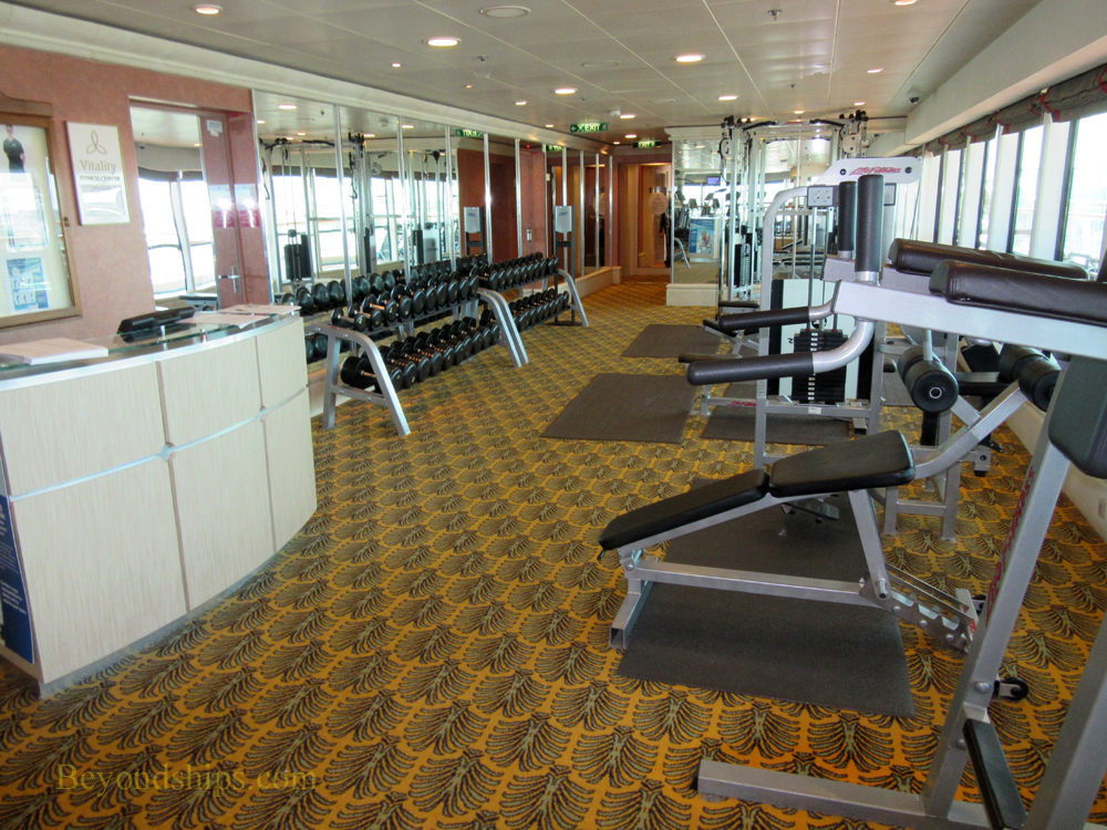 Cruise ship Serenade of the Seas, fitness center