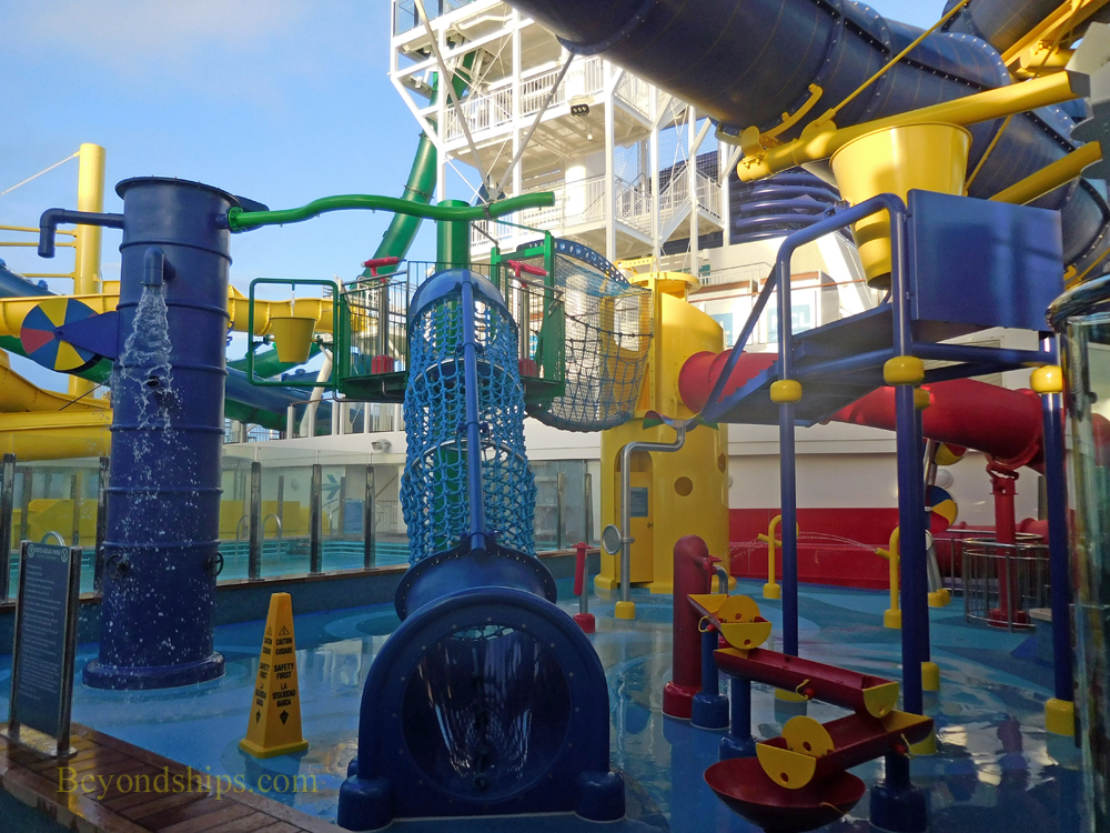 Norwegian Escape cruise ship, Kids Aqua Park