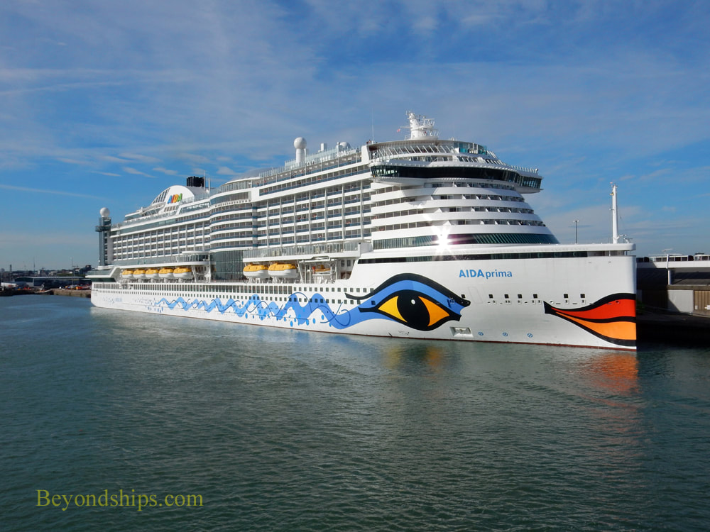 Cruise ship AIDAprima