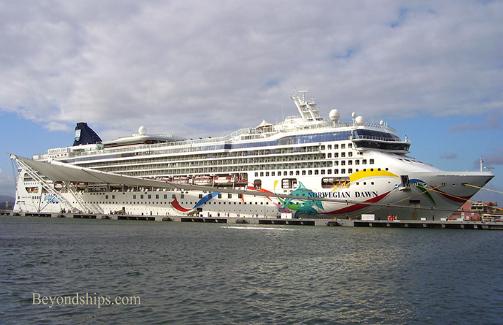 Cruise ship Norwegian Dawn