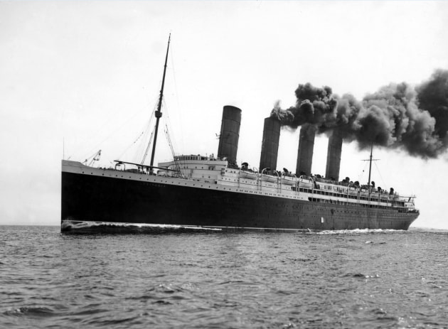 Ocean liner Lusitania