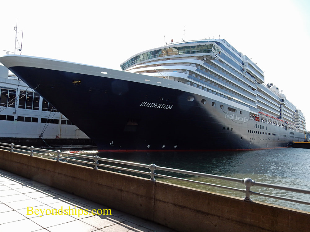 Cruise ship Zuiderdam