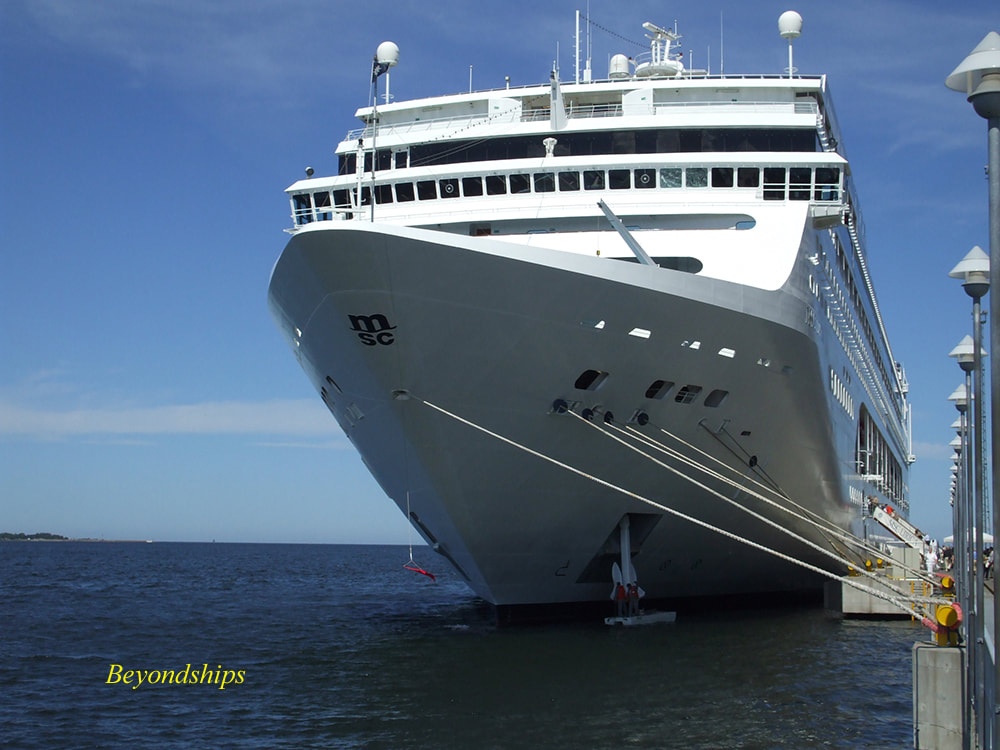 Cruise ship MSC Lirica