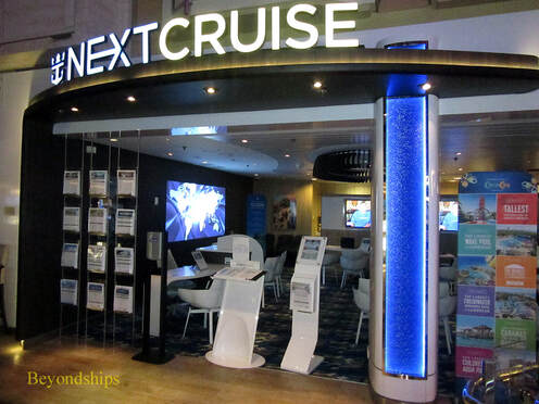 Independence of the Seas cruise ship, Next Cruise office