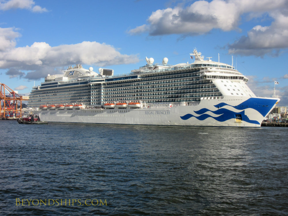 Cruise ship Regal Princess in New York