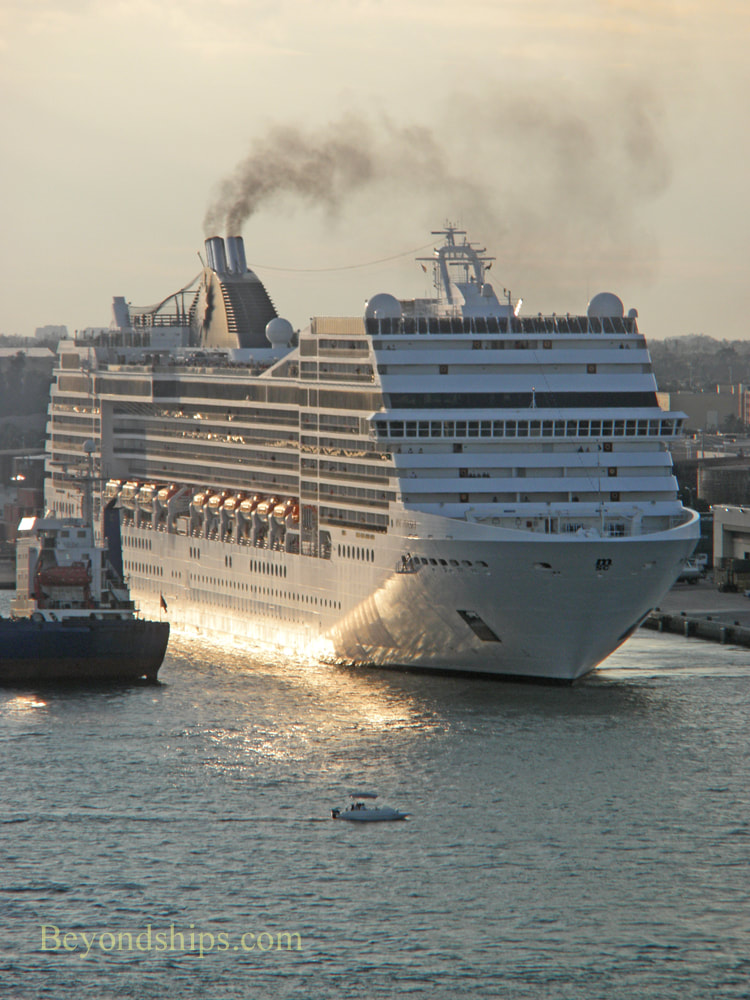 Cruise ship MSC Poesia